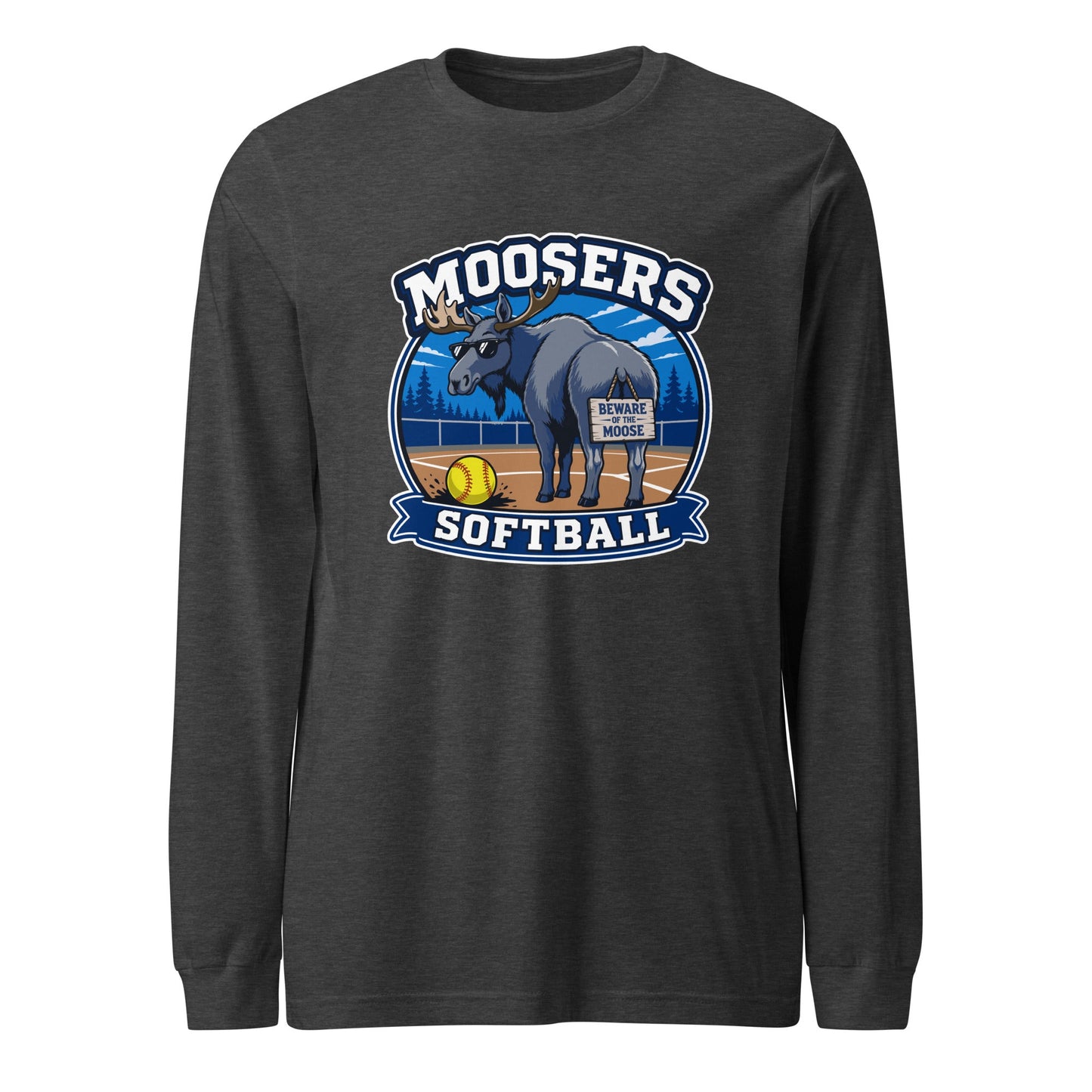 Performance | Long Sleeve Tee | Moosers | Moose Diamond Mark Logo