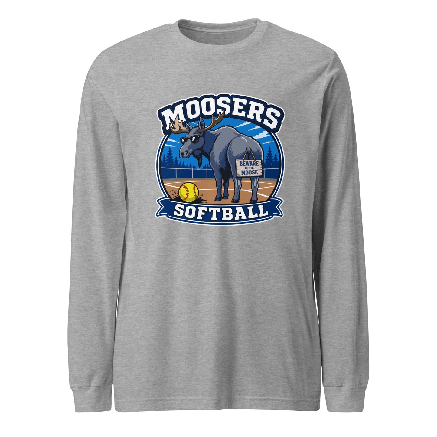 Performance | Long Sleeve Tee | Moosers | Moose Diamond Mark Logo