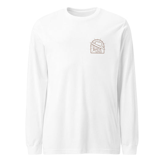 Performance | Long Sleeve Tee | Morningstar Equine | Burnt Logo Logo