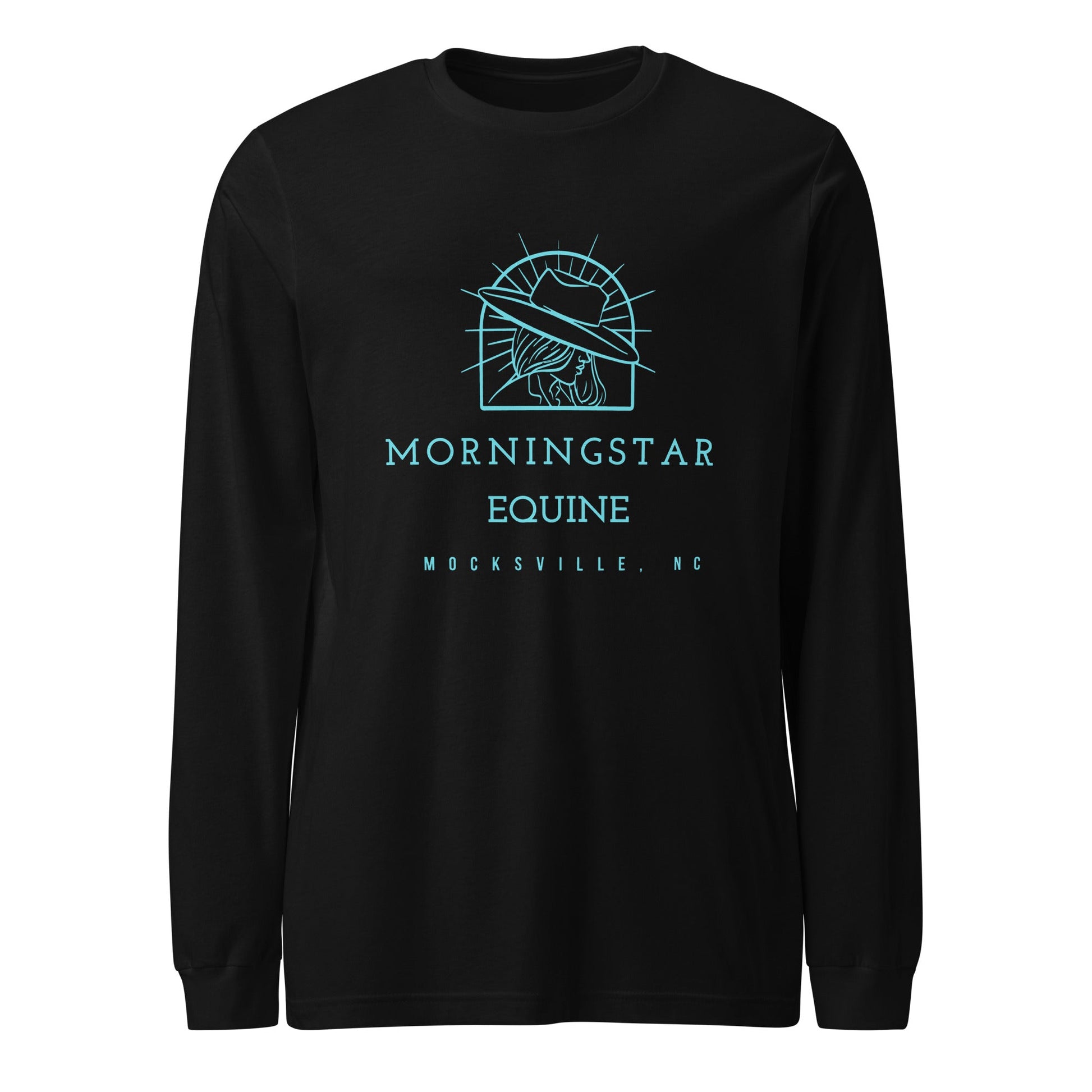 Performance | Long Sleeve Tee | Morningstar Equine | Morningstar Equine Logo