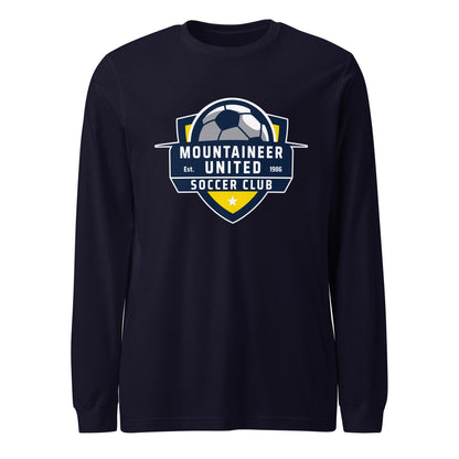 Performance | Long Sleeve Tee | Mountaineer United Soccer Club | Alpine Crest Logo
