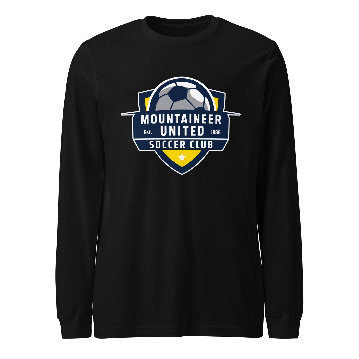 Performance | Long Sleeve Tee | Mountaineer United Soccer Club | Alpine Crest Logo