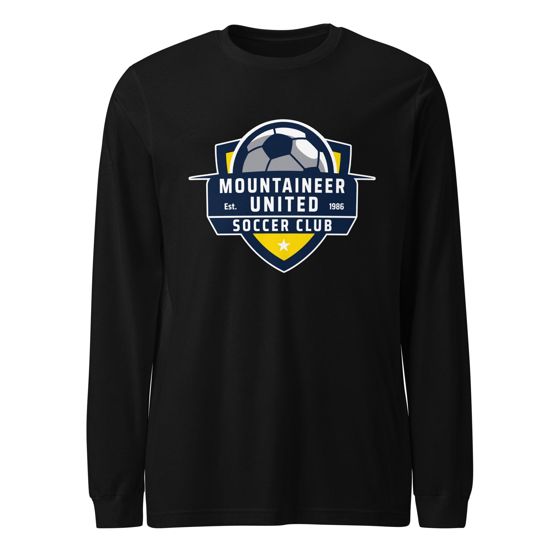 Performance | Long Sleeve Tee | Mountaineer United Soccer Club | Alpine Crest Logo