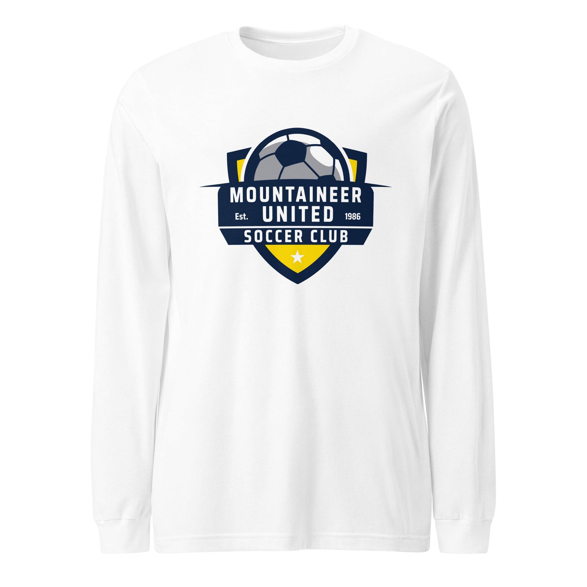 Performance | Long Sleeve Tee | Mountaineer United Soccer Club | Alpine Crest Logo