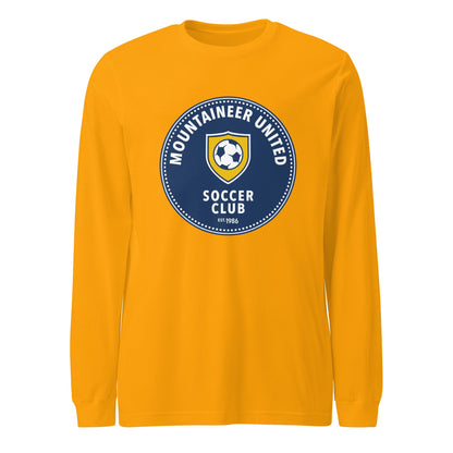 Performance | Long Sleeve Tee | Mountaineer United Soccer Club | Badge Logo