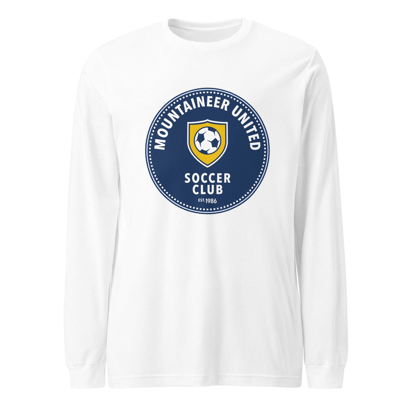 Performance | Long Sleeve Tee | Mountaineer United Soccer Club | Badge Logo