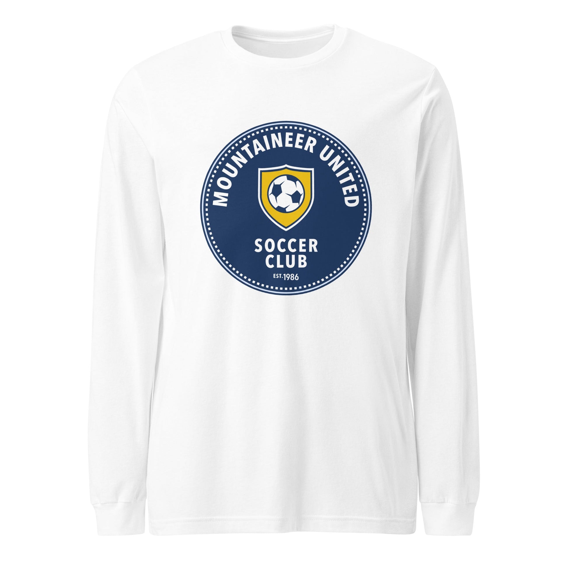 Performance | Long Sleeve Tee | Mountaineer United Soccer Club | Badge Logo