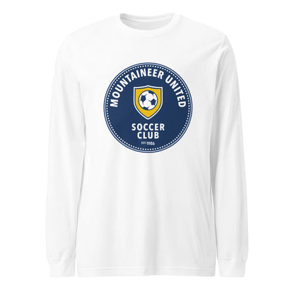 Performance | Long Sleeve Tee | Mountaineer United Soccer Club | Badge Logo