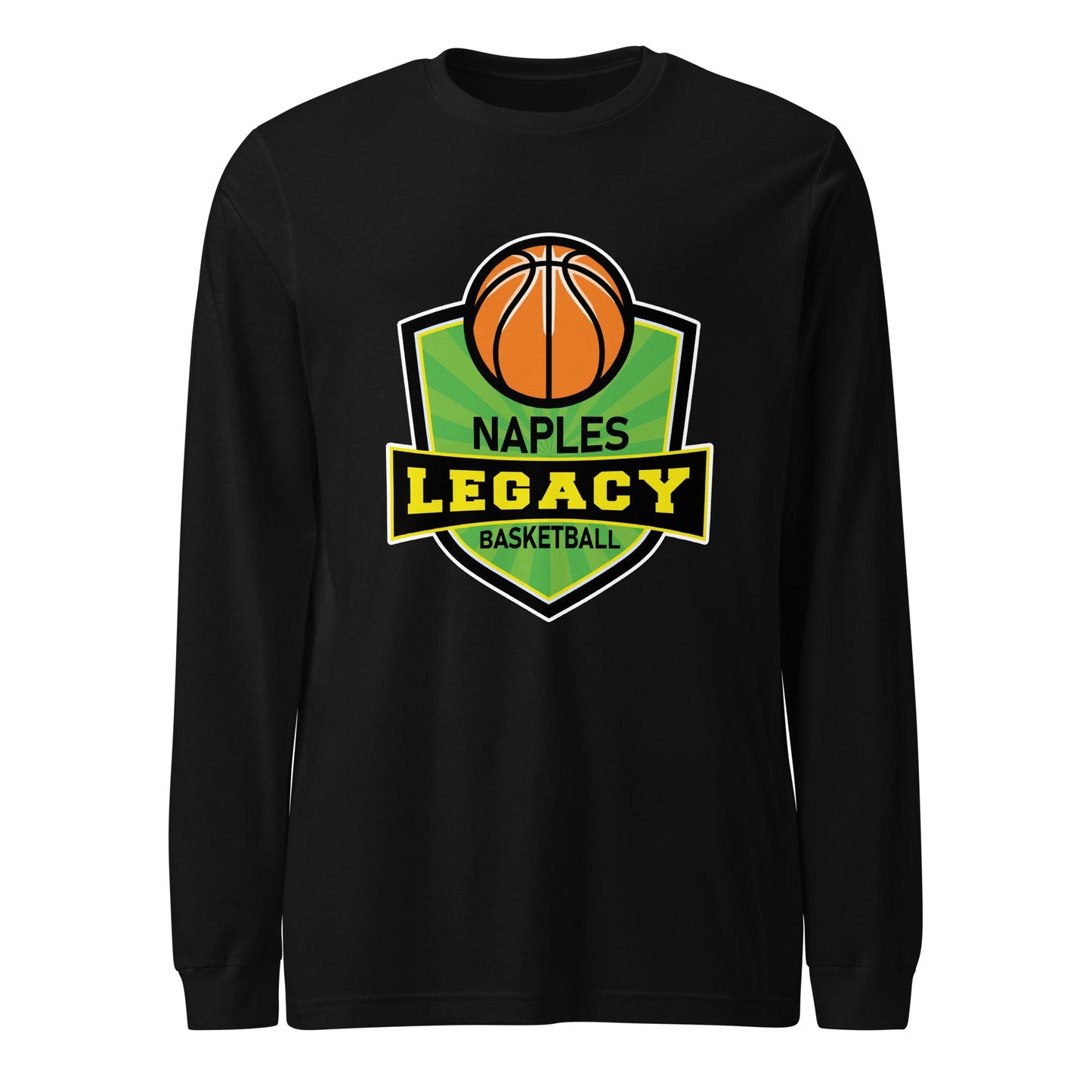 Performance | Long Sleeve Tee | Naples Legacy | Shield Logo