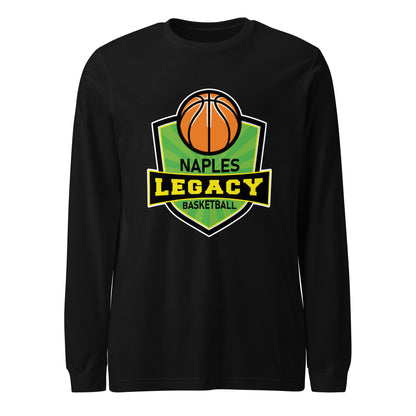 Performance | Long Sleeve Tee | Naples Legacy | Shield Logo