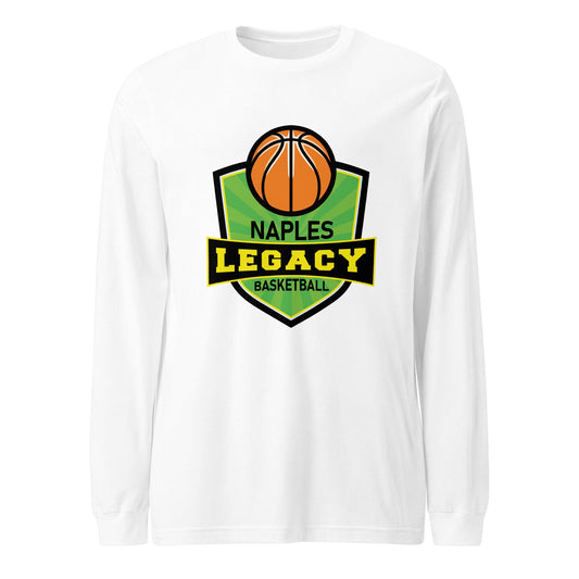 Performance | Long Sleeve Tee | Naples Legacy | Shield Logo