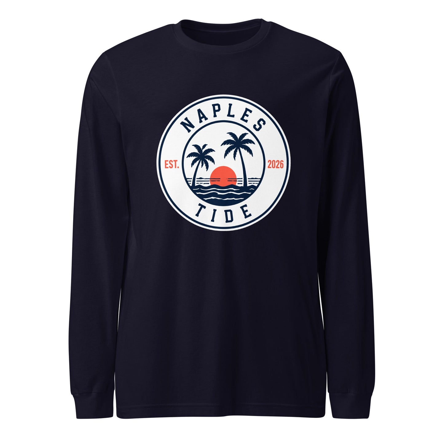Performance | Long Sleeve Tee | Naples Tide | Badge Logo