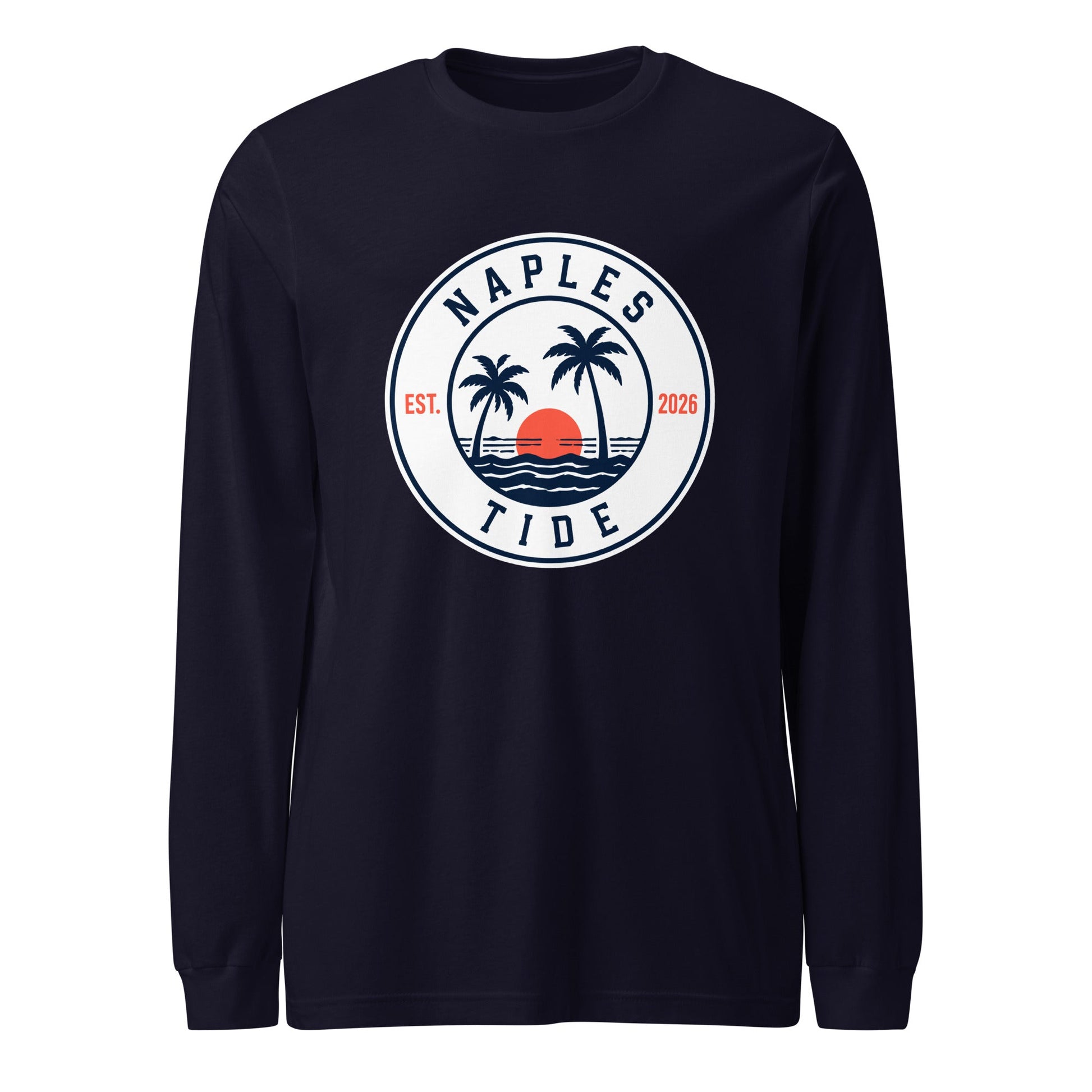 Performance | Long Sleeve Tee | Naples Tide | Badge Logo