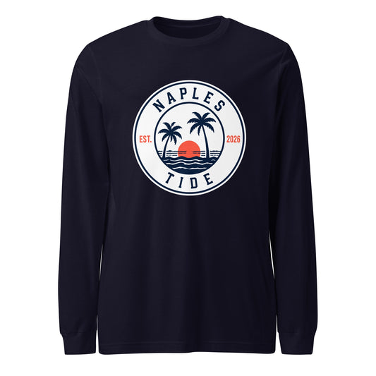 Performance | Long Sleeve Tee | Naples Tide | Badge Logo