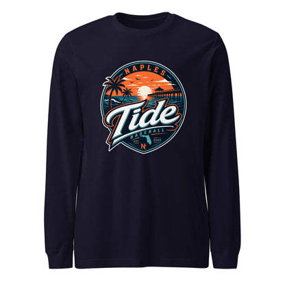 Performance | Long Sleeve Tee | Naples Tide | Enblem Logo