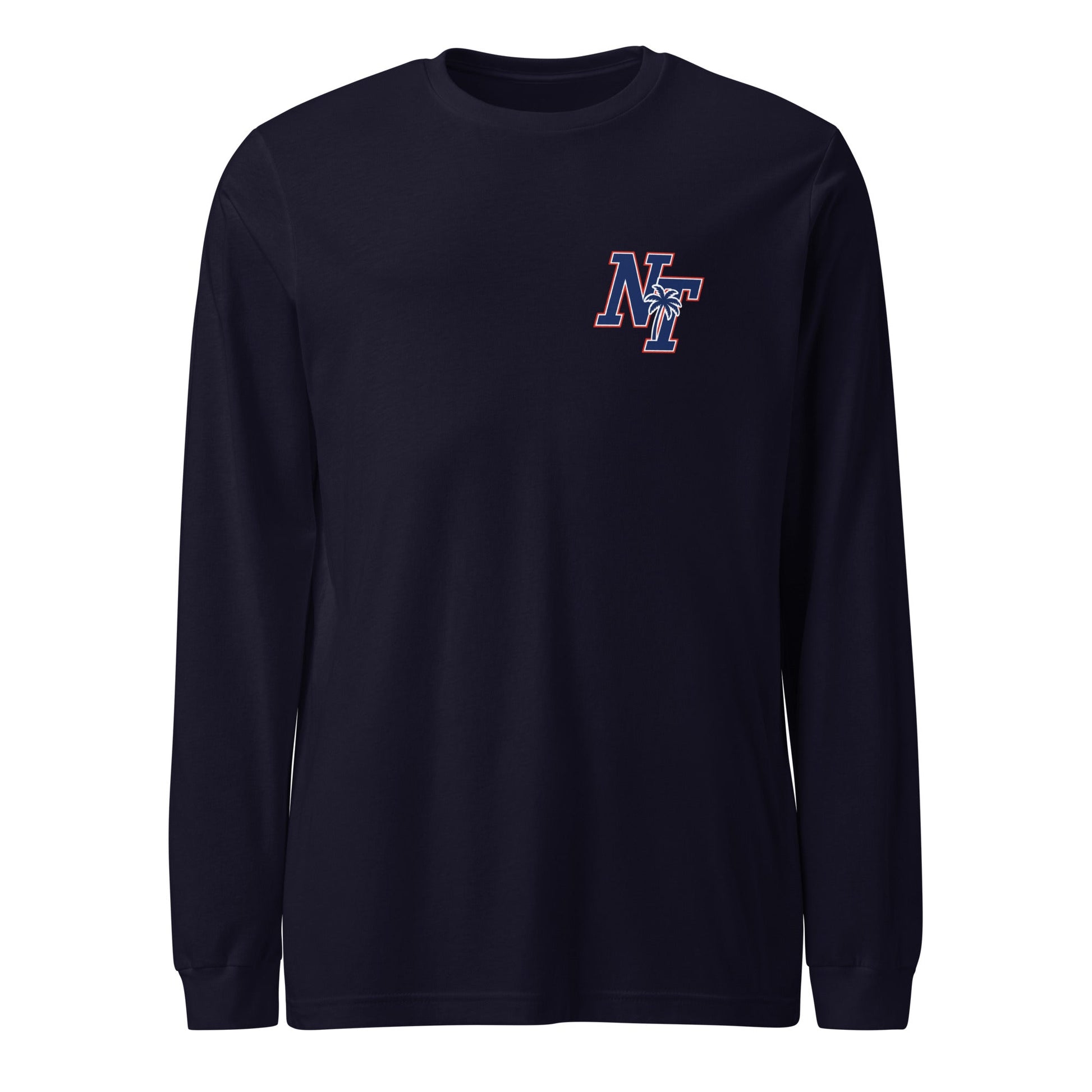 Performance | Long Sleeve Tee | Naples Tide | NT Lettermark Logo