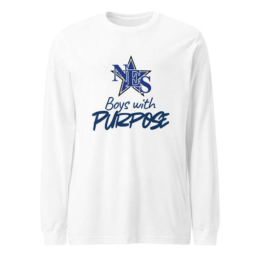 Performance | Long Sleeve Tee | NES - Boys with Purpose | Boys with Purpose Logo