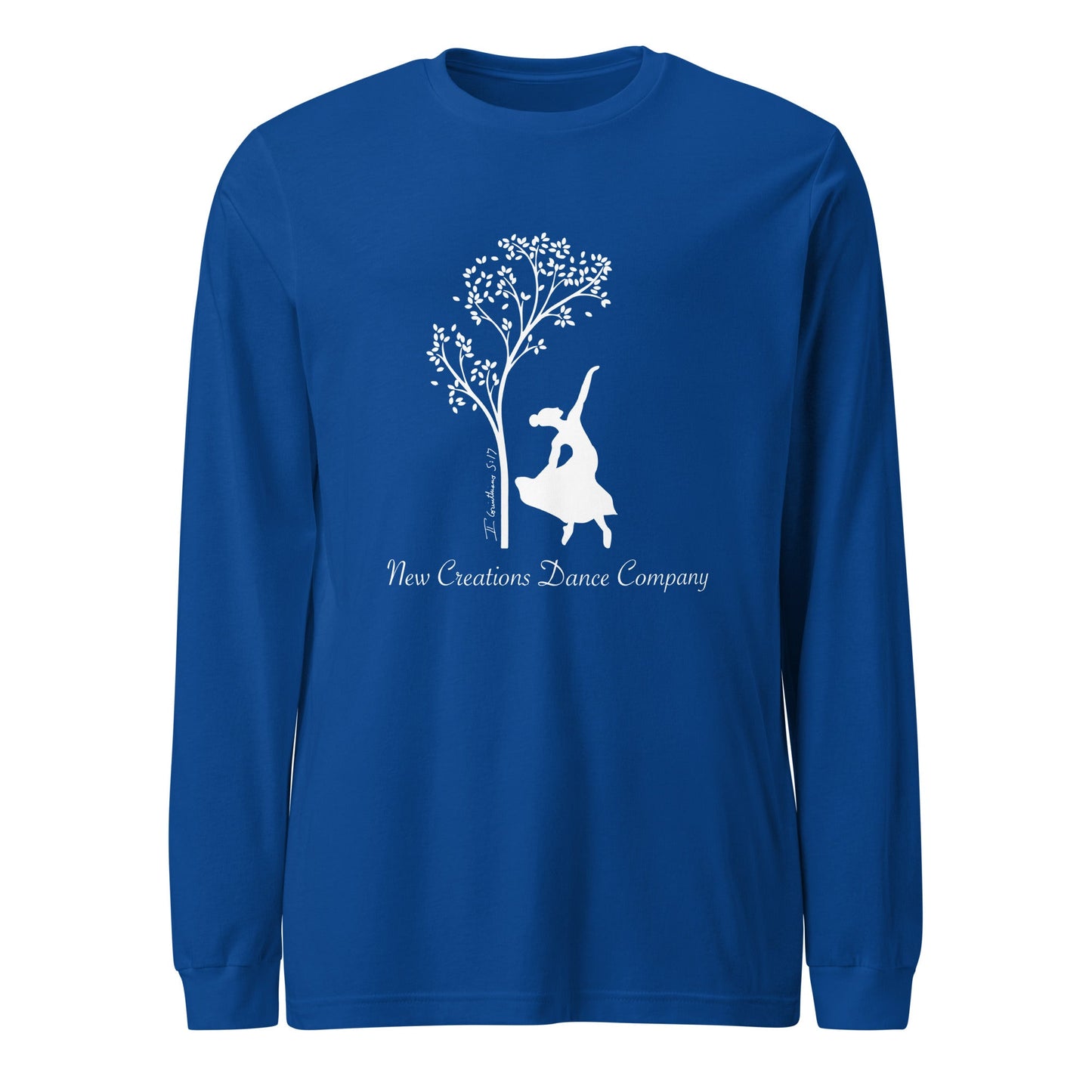Performance | Long Sleeve Tee | New Creations Dance Company | Alt Logo