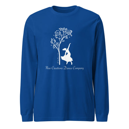 Performance | Long Sleeve Tee | New Creations Dance Company | Alt Logo
