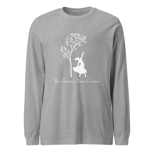 Performance | Long Sleeve Tee | New Creations Dance Company | Alt Logo