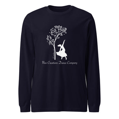 Performance | Long Sleeve Tee | New Creations Dance Company | Alt Logo