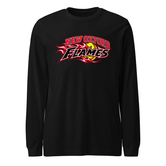 Performance | Long Sleeve Tee | New Oxford Girls Softball Association | Crest Logo