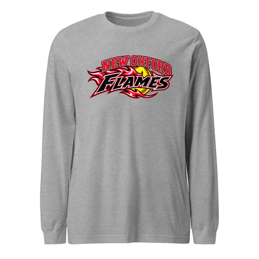 Performance | Long Sleeve Tee | New Oxford Girls Softball Association | Crest Logo