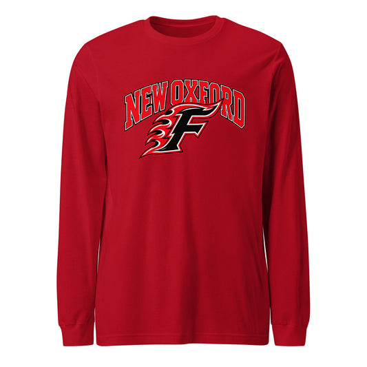 Performance | Long Sleeve Tee | New Oxford Girls Softball Association | Emblem Logo