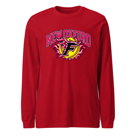 Performance | Long Sleeve Tee | New Oxford Girls Softball Association | Valor Logo
