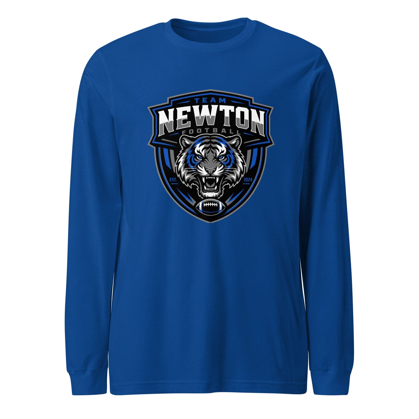 Performance | Long Sleeve Tee | Newton Youth football league | Shield Logo