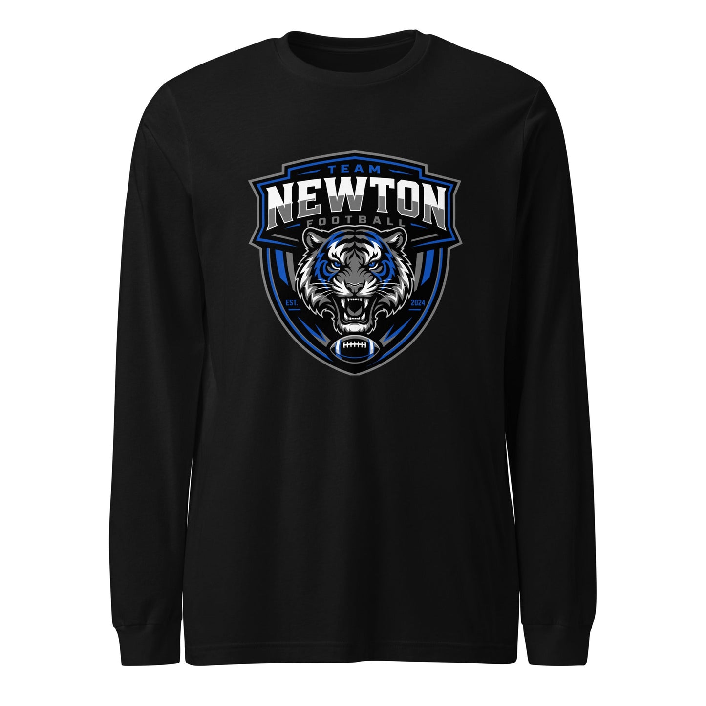 Performance | Long Sleeve Tee | Newton Youth football league | Shield Logo