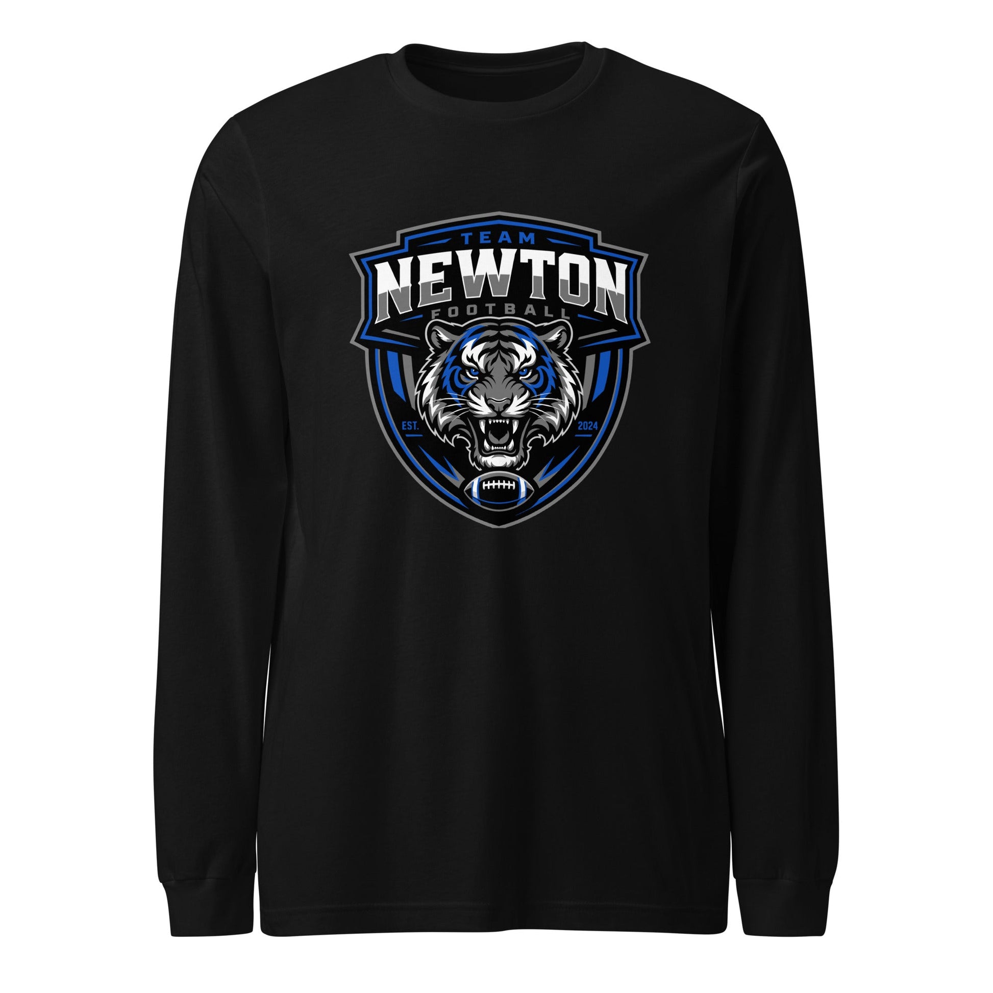 Performance | Long Sleeve Tee | Newton Youth football league | Shield Logo