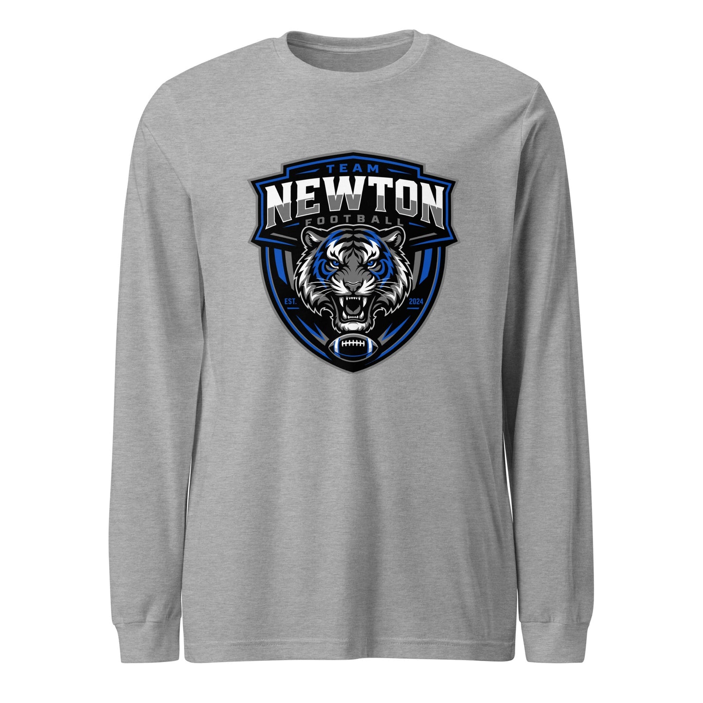 Performance | Long Sleeve Tee | Newton Youth football league | Shield Logo