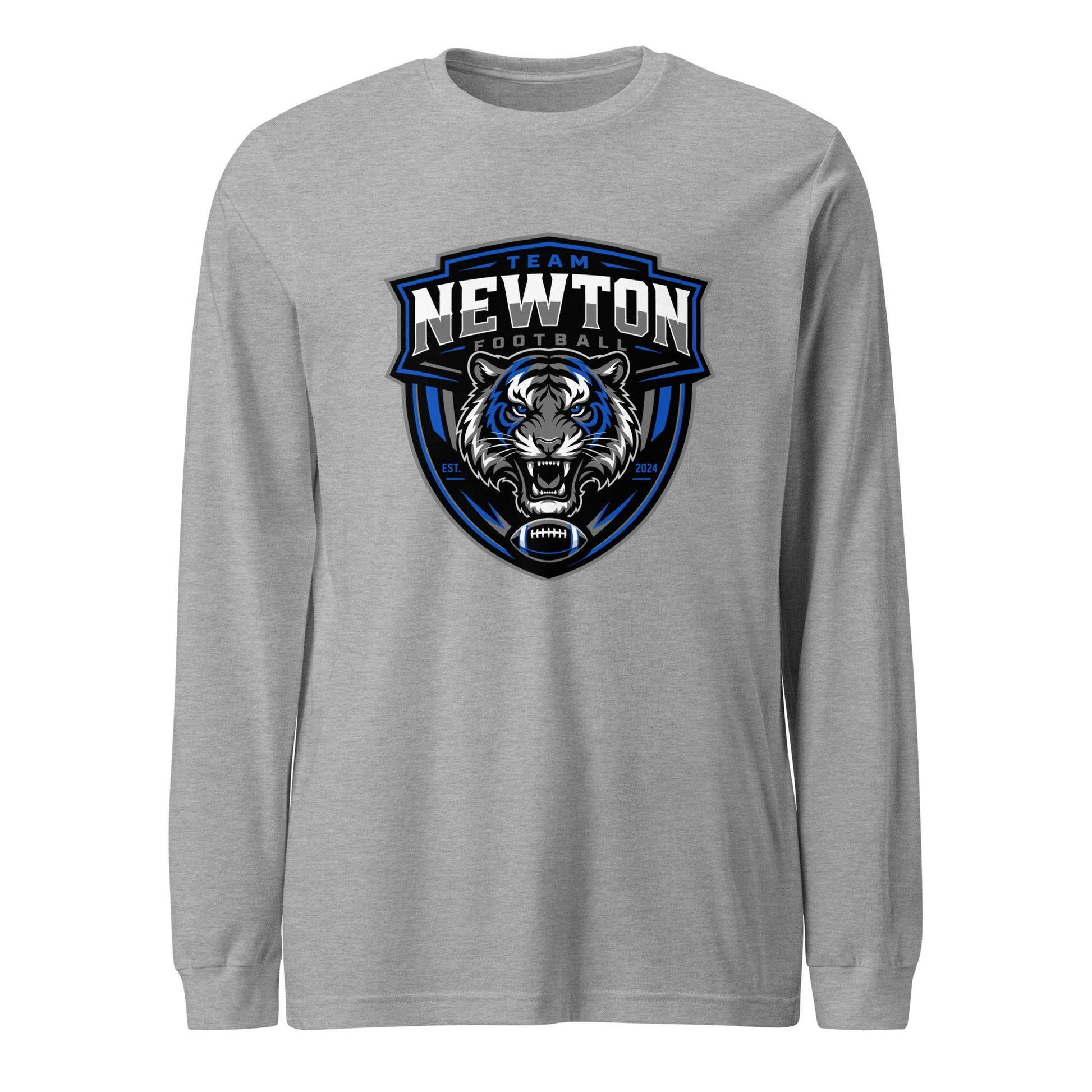 Performance | Long Sleeve Tee | Newton Youth football league | Shield Logo