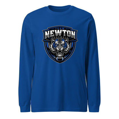 Performance | Long Sleeve Tee | Newton Youth football league | Shield Logo