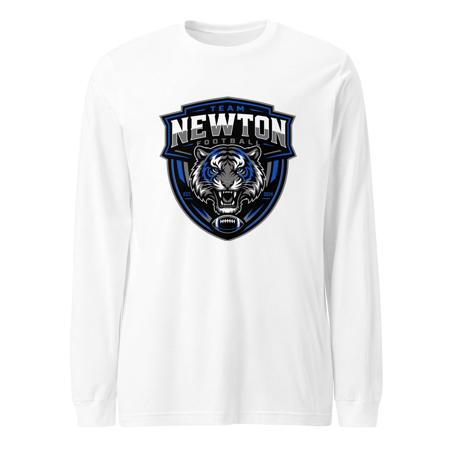 Performance | Long Sleeve Tee | Newton Youth football league | Shield Logo