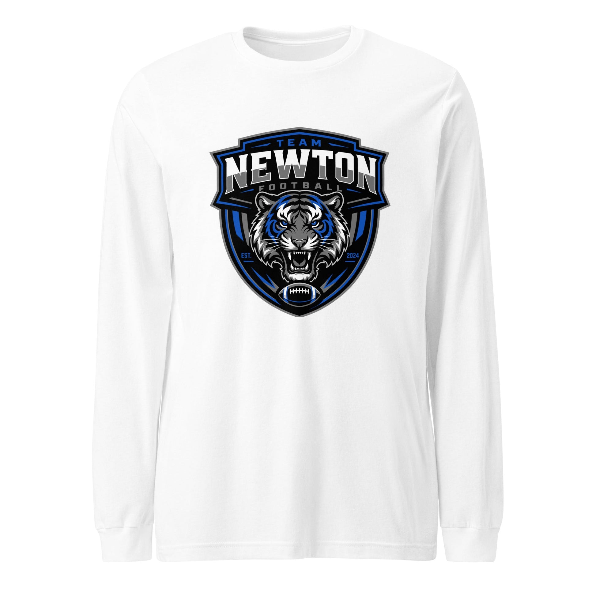 Performance | Long Sleeve Tee | Newton Youth football league | Shield Logo