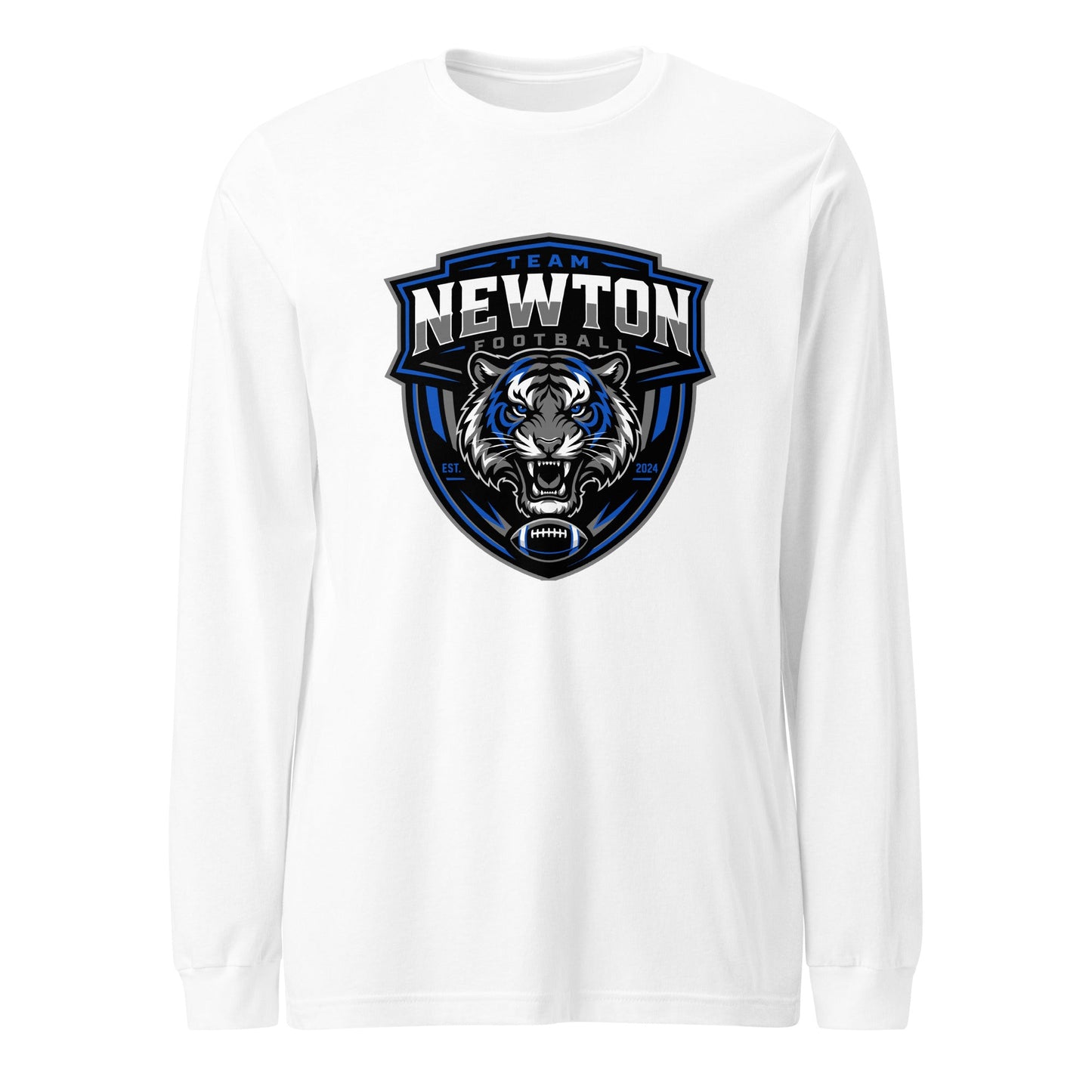 Performance | Long Sleeve Tee | Newton Youth football league | Shield Logo