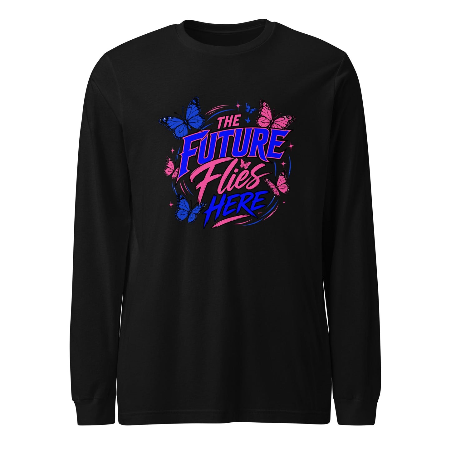 Performance | Long Sleeve Tee | Next Era Athletics | Wordmark Monarch Logo