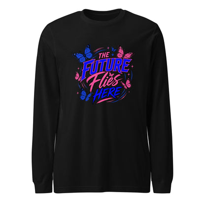 Performance | Long Sleeve Tee | Next Era Athletics | Wordmark Monarch Logo
