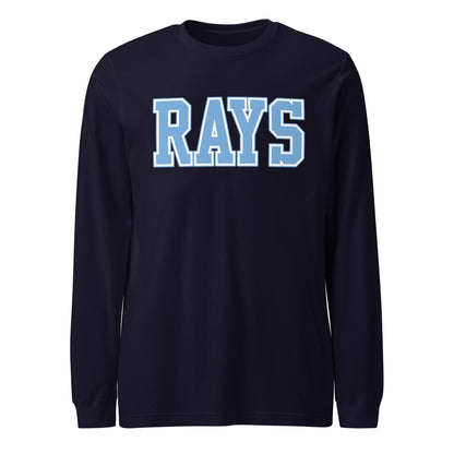 Performance | Long Sleeve Tee | Next Level Rays | Block Logo