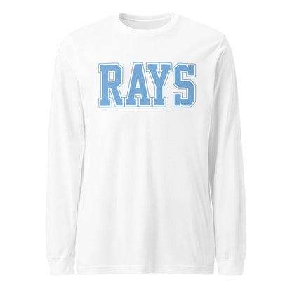 Performance | Long Sleeve Tee | Next Level Rays | Block Logo