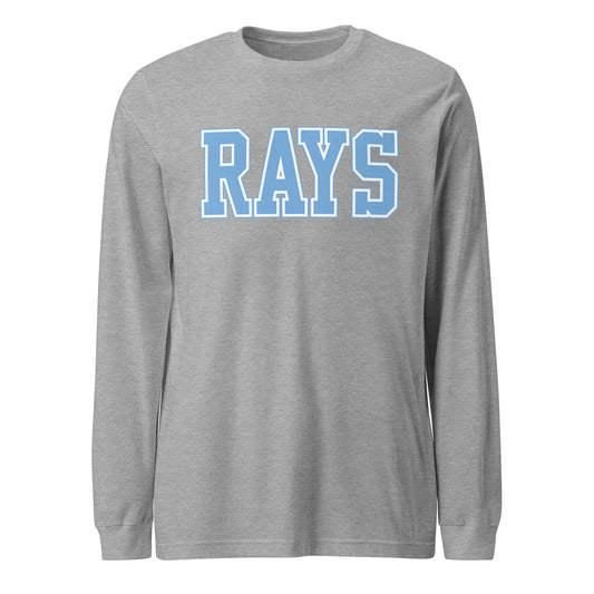 Performance | Long Sleeve Tee | Next Level Rays | Block Logo