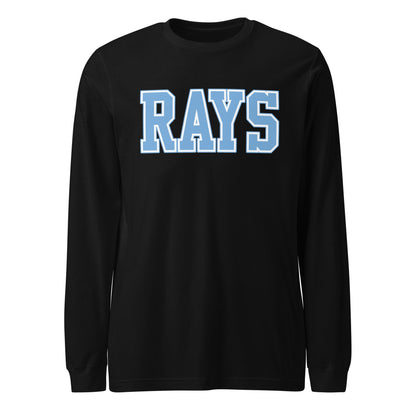 Performance | Long Sleeve Tee | Next Level Rays | Block Logo