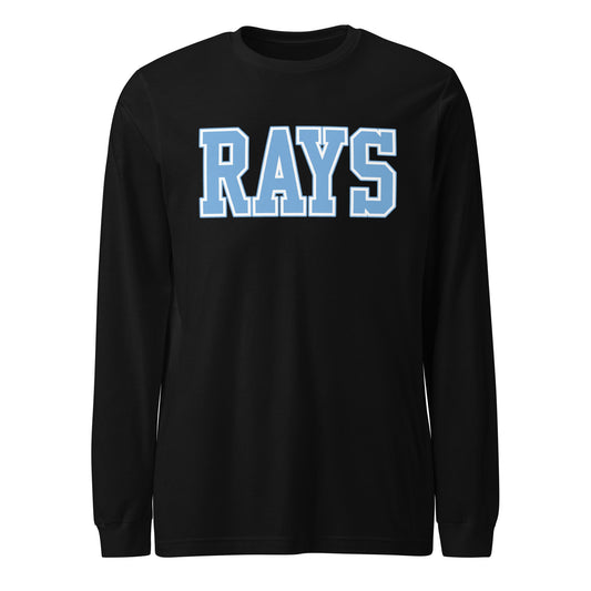Performance | Long Sleeve Tee | Next Level Rays | Block Logo
