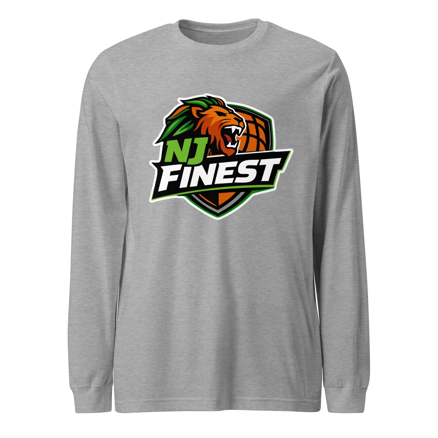 Performance | Long Sleeve Tee | NJ Finest AAU Elite | Emblem Logo