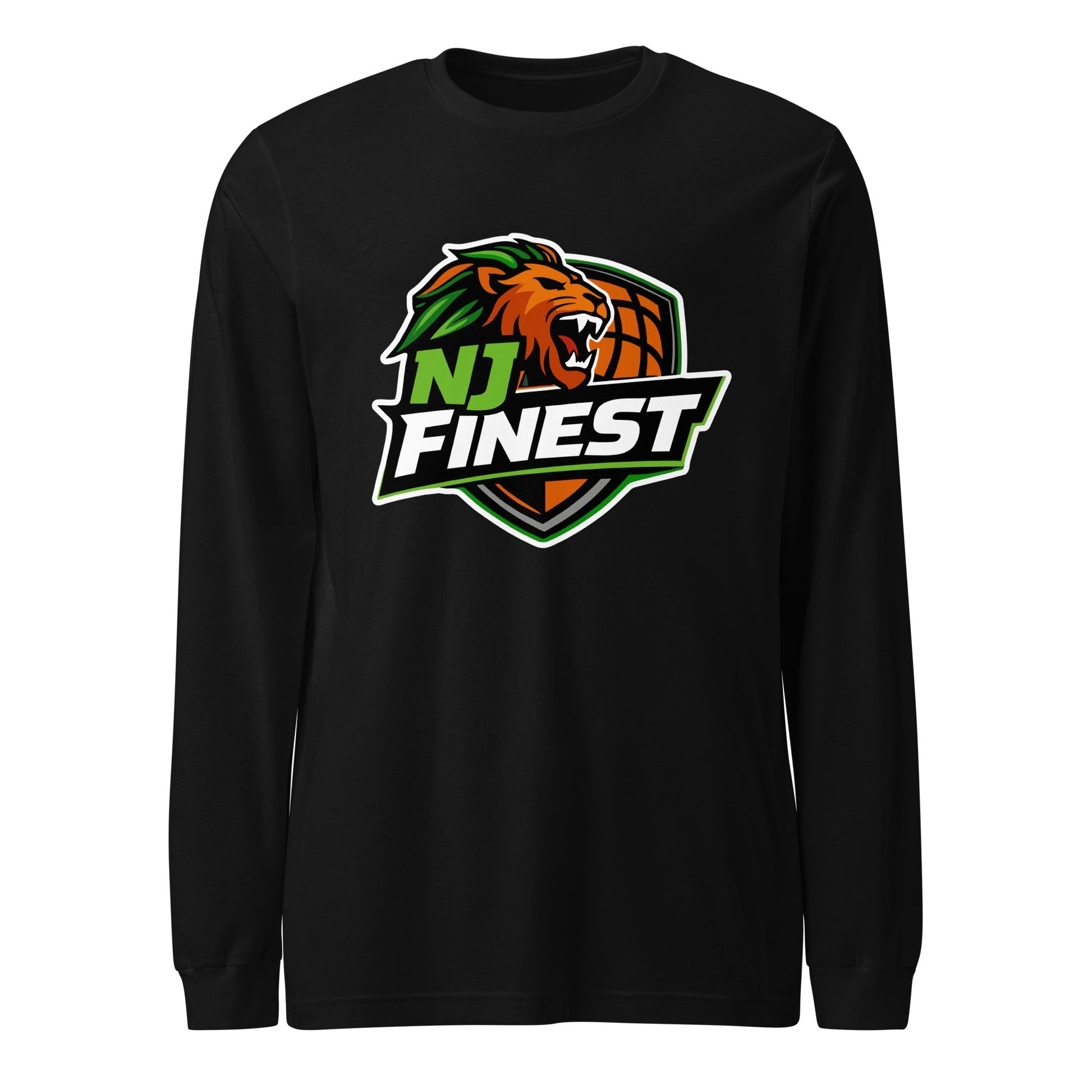 Performance | Long Sleeve Tee | NJ Finest AAU Elite | Emblem Logo