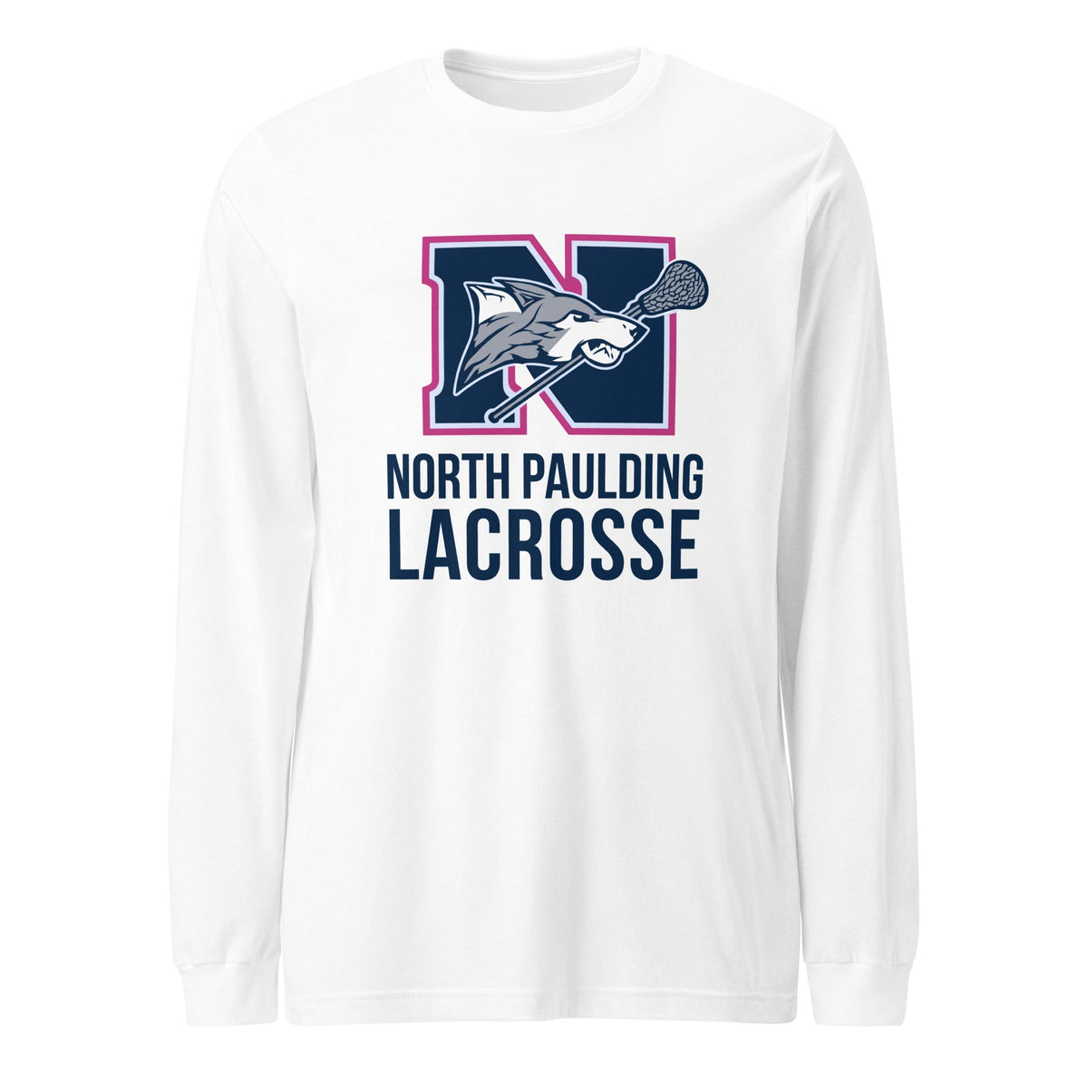 Performance | Long Sleeve Tee | North Paulding Lacrosse | Vanguard Logo
