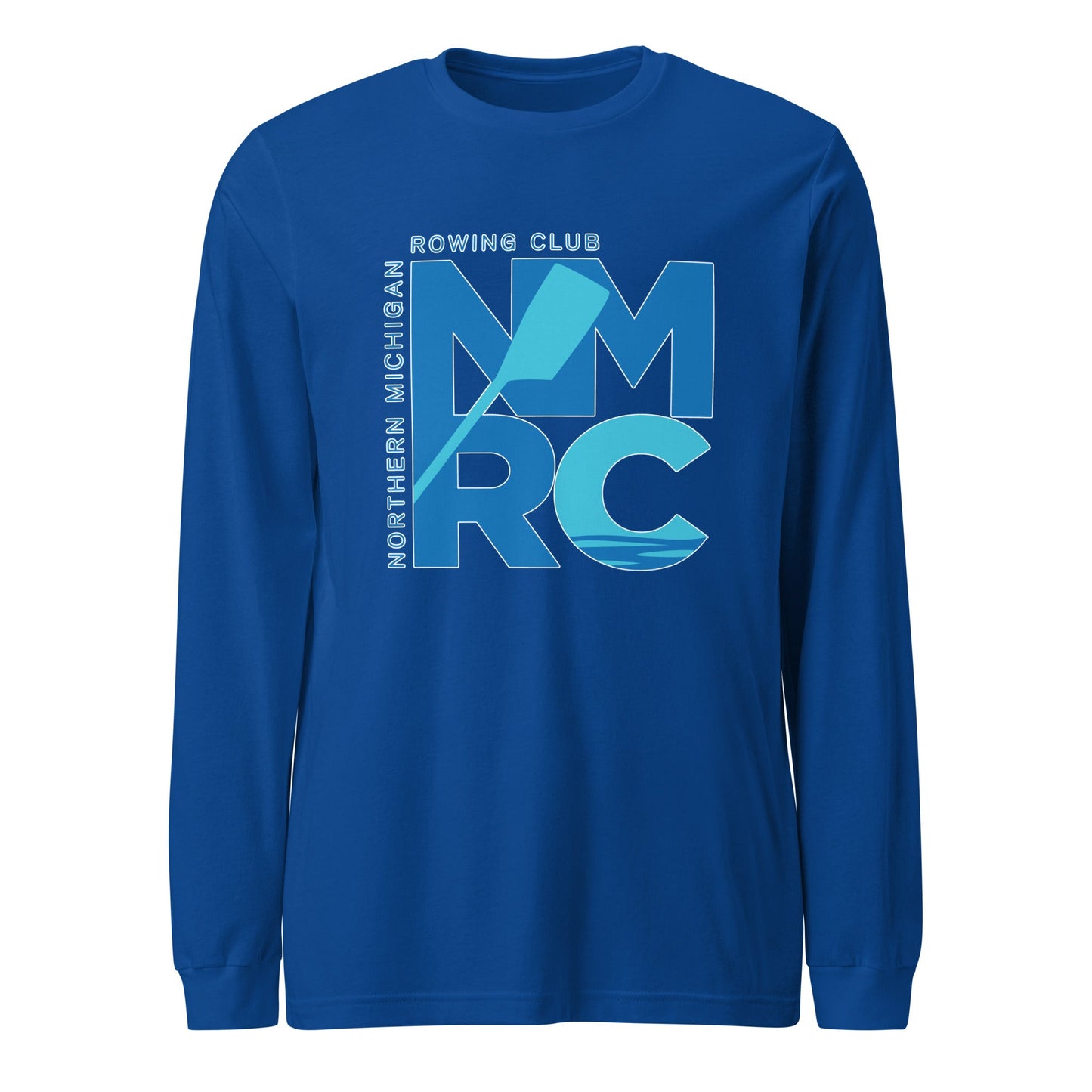 Performance | Long Sleeve Tee | Northern Michigan Rowing | Modern Script Logo