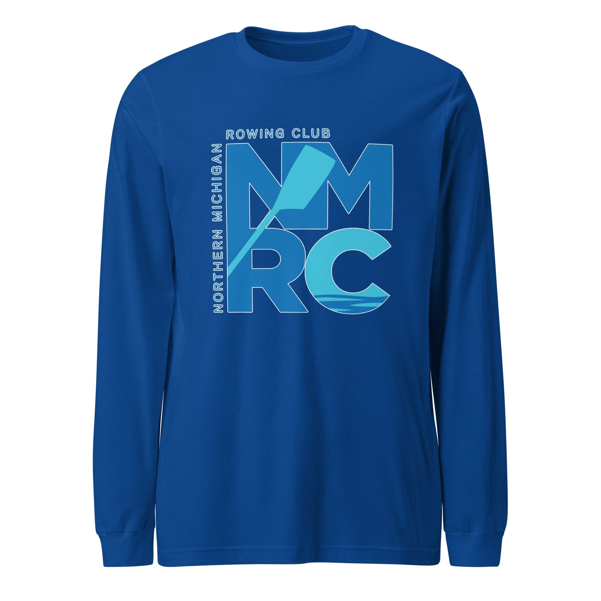 Performance | Long Sleeve Tee | Northern Michigan Rowing | Modern Script Logo